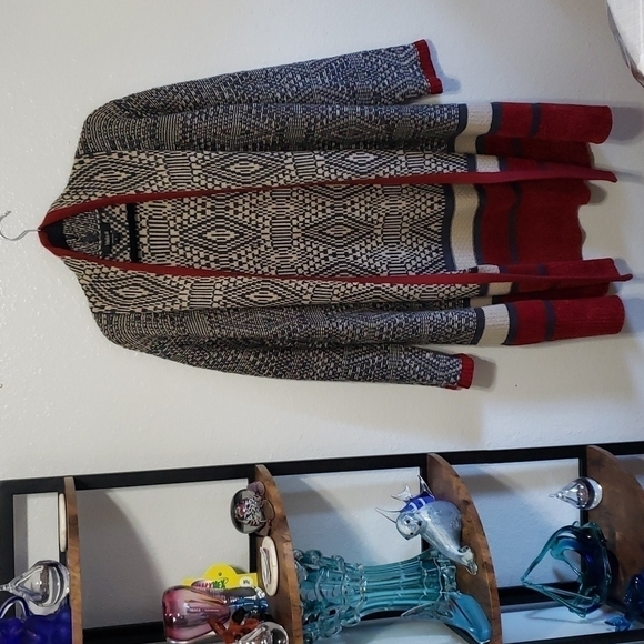 Tribekka 44 Open Long Cardigan, Size L - Picture 2 of 8